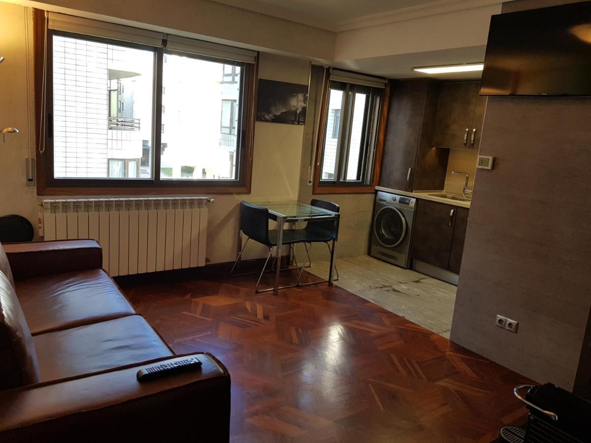 Apartamentos Zarautz Playa, Con Piscina Y Garaje Экстерьер фото