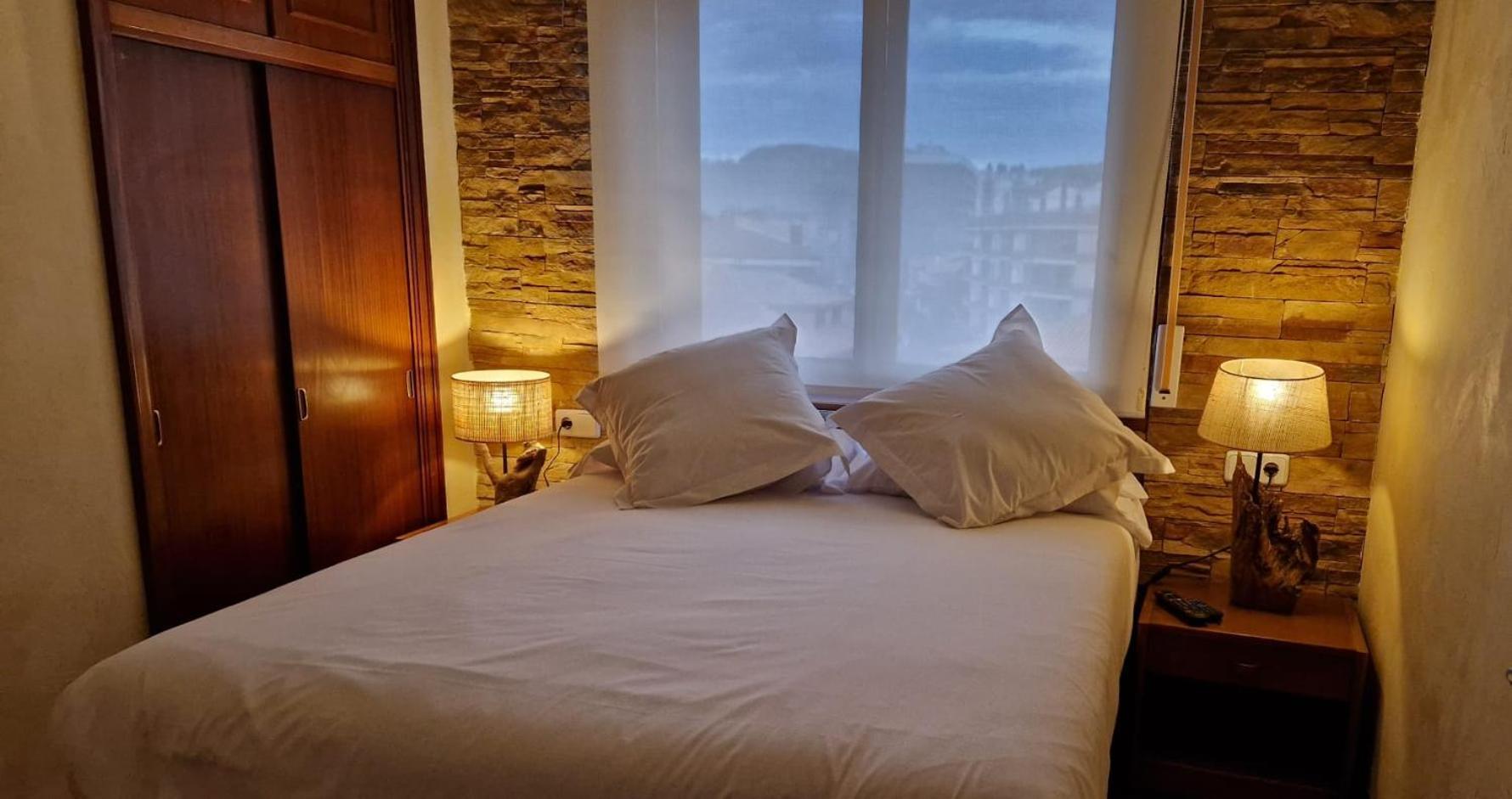 Apartamentos Zarautz Playa, Con Piscina Y Garaje Экстерьер фото